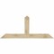 Ekena Millwork Portland Rough Sawn Timber Gable Bracket, Douglas Fir, 72"W x 30"H x 2"D x 6"F, 10/12 Pitch GBW072X30X0206POR00RDF - alternate 1